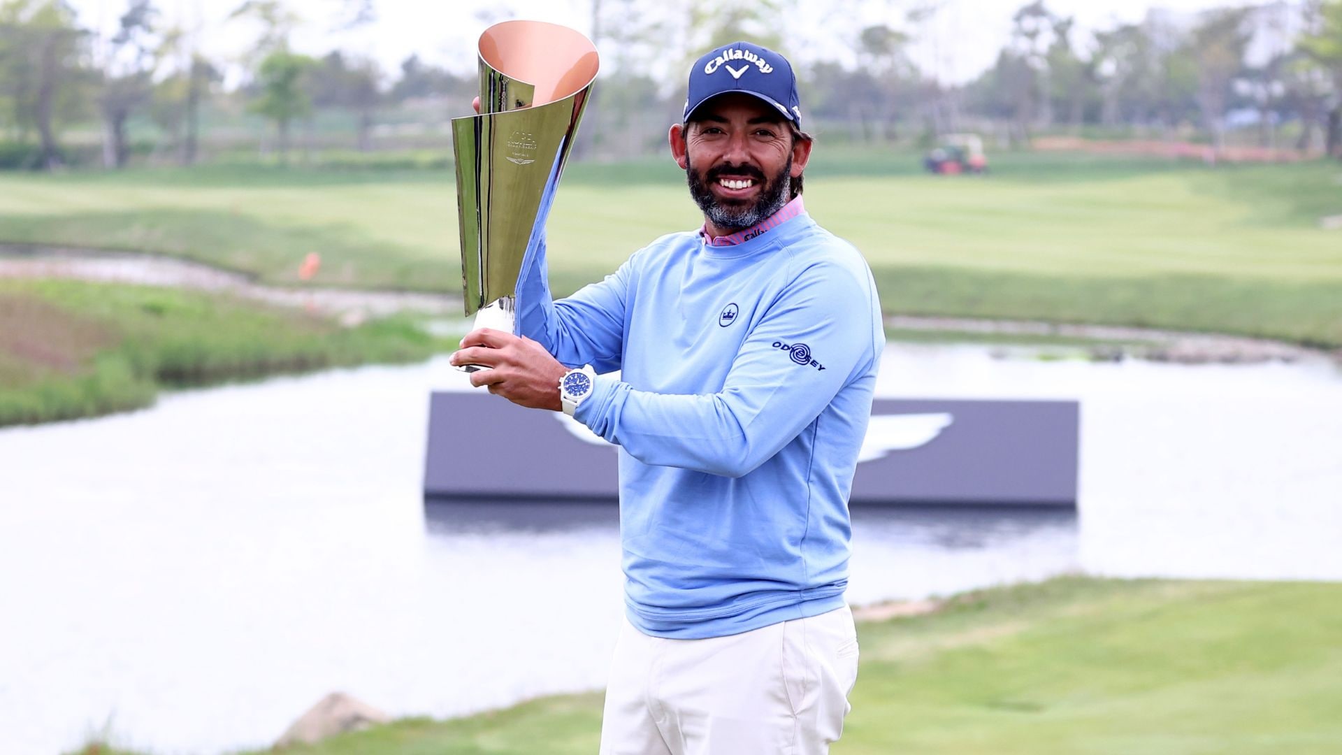 Spain’s Pablo Larrazábal wins Korea Championship for eighth DP World Tour title